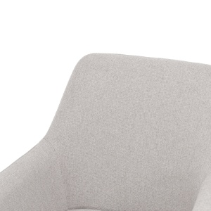 Scaun Telia, Gri, 60x54x85 cm - Img 6
