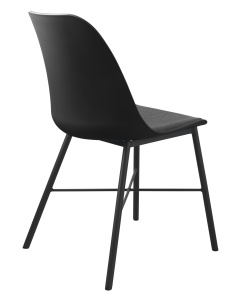 Scaun WHISTLER, Negru, 54x83x47 cm - Img 4
