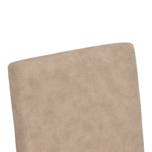 Scaun Zeben, Bej/Negru, 43.5x55.5x93.5 cm - Img 6