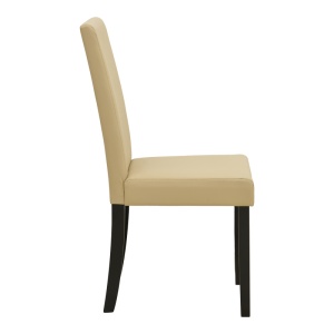 Scaun Zeben, Ecru, 43.5x55.5x93.5 cm - Img 3