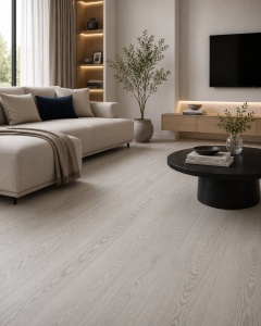 Set 14 buc. Parchet LVT, Pardoseala Vinil 2.5mm, Stomp, Gri, 15x1050 cm / 2.2 mp, Delta 8071-1