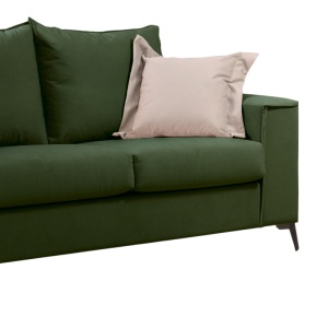 Set 2 canapele cu 2 locuri Verona x2 Pako World Verde inchis 225x93x100 cm - Img 7