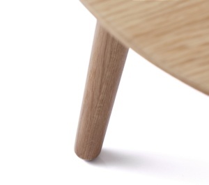 Set 2 piese Mese ADDA, Natural, 88-58x45-41x88-58 cm - Img 4