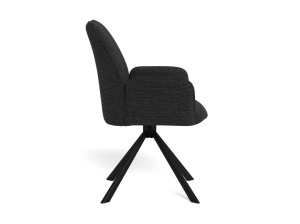 Set 2 piese Scaune dining Glenda V1, Gri, 88.5x61x63 cm - Img 5