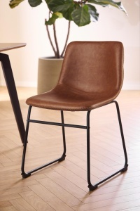 Set 2 piese Scaune dining I_Oregon, Maro, 78.5x48x56 cm - Img 2