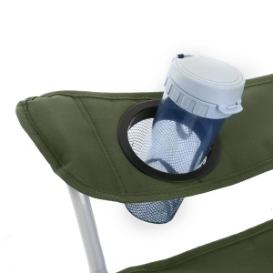 Set 2 scaune de camping Songmics Verde 84x52x81 cm - Img 5