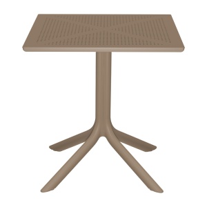 Set 3 bucati masa si scaune gradina, Groovy Zoi, Maro, 60x60x76 cm - Img 3