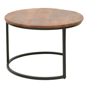 Set 3 masute de cafea Frina Maro 70x70x45 cm - Img 5