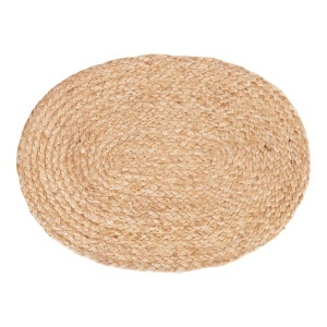 Set 4 piese Suporturi farfurie Bombay, Natural, 45x35x0.5 cm - Img 2