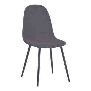 Set 5 masa si scaune Bella-Balou Antracit 120x120x88 cm - Img 2