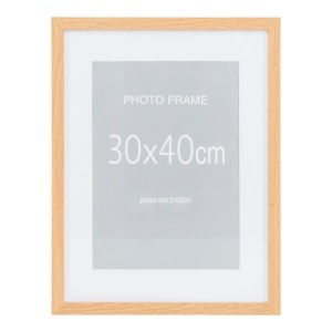 Set 5 piese Rame foto Marbella, Natural, 40x30x1.8 cm - Img 3