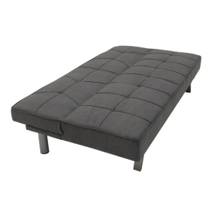 Set dormitor studenti canapea, comoda TV si masuta de cafea, 3 buc, Travis Boho, Antracit, 175x83x74 cm - Img 4