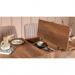 Set Masa Scaune Vina - Walnut - Img 7