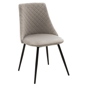 Set masa si scaune 5 piese Gustas-Giselle Gri 120x60x75 cm - Img 2