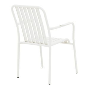 Set masa si scaune dining, 7 buc, Dagyn Vista, Pako, Alb 240x90x76 cm - Img 11