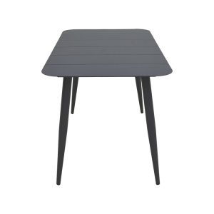 Set masa si scaune dining, 7 buc, Heven Vista, Pako, Negru 120x70x72 cm - Img 7