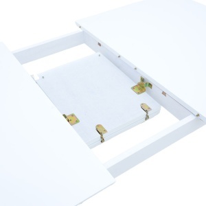 Set masa si scaune dining extensibil, 7 buc, Dallan Mabor, Pako, Natural 150x80x73.8 cm - Img 10