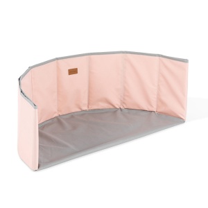 Set piscina de bile pliabila si bile Katlanir Havuz Roz 80x80x26 cm - Img 10