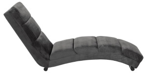 Sezlong Slinky, Gri, 82x60x170 cm - Img 3