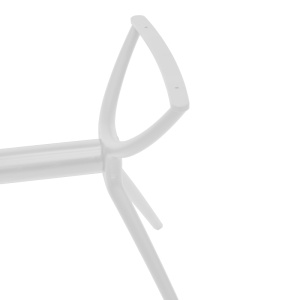 Stalp picior suport blat masuta de cafea Herno alb 106x61x73 cm - Img 4