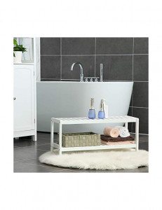 Suport pentru pantofi, Songmics, Alb, LBS02WT, 70 x 26 x 33 cm - Img 3