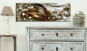 Tablou - Artistic Ribbons 135x45 cm - Img 2