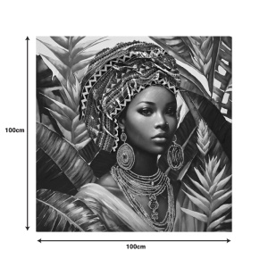 Tablou canvas Gangalo Inart, Pako World, 100x3x100 cm - Img 2