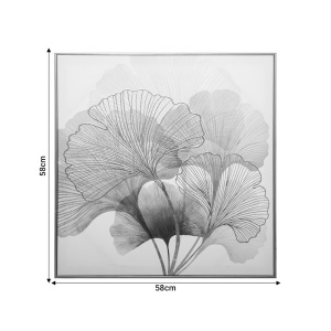 Tablou cu rama Frexy Pako World Multicolor 58x3x58 cm - Img 3