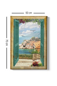 Tablou Kanvas Multicolor 50x70x3 cm - Img 4