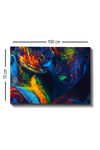 Tablou Kanvas Multicolor 70x100 cm - Img 3