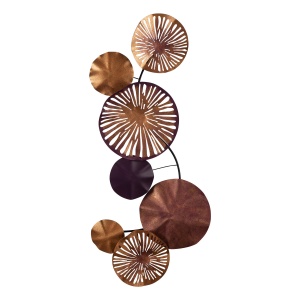 Tablou metalic Astrid Multicolor 79x35 cm - Img 6