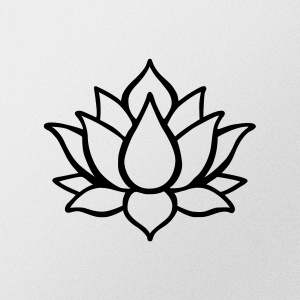 Tablou metalic Lotus Negru 50x43 cm - Img 4