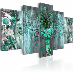 Tablou - Mosaic Tree 100x50 cm - Img 1