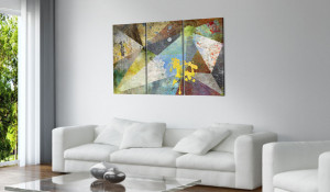 Tablou - Through the Prism of Colors 90x60 cm - Img 2