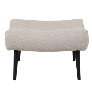 Taburet fotoliu Silla, Pako World, Bej, 68x58x40 cm - Img 4