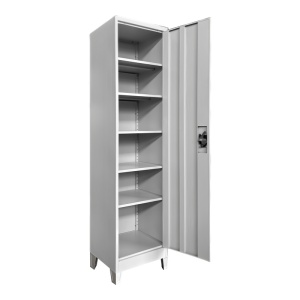 Vestiar metal Koya Gri deschis 50x45x190 cm - Img 2