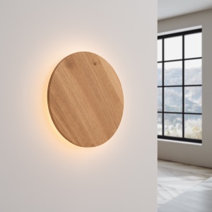 Aplica perete LED Borgen Stejar 3000K 30x30x3.5 cm - Img 3