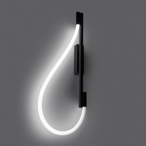 Aplica perete LED Galakse Negru 2700-6500K 36x7.5x90 cm - Img 3