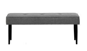 Banca fara spatar ANZAC, Gri, 36x48x140 cm