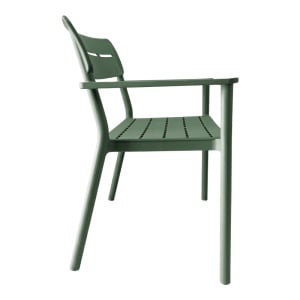 Banca pentru doua persoane Cadrin, Verde inchis, 60x117x83 cm - Img 3