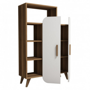Biblioteca Form Walnut-Alb - Img 2