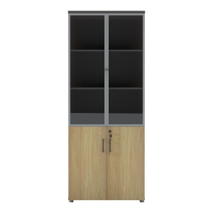 Biblioteca Lotus Natural 80x40x200 cm - Img 3
