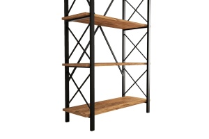 Biblioteca Nero Elit Walnut-Negru - Img 9