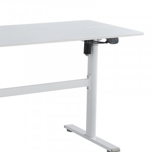 Birou reglabil pe inaltime Karla alb 120x60x72/115cm - Img 3