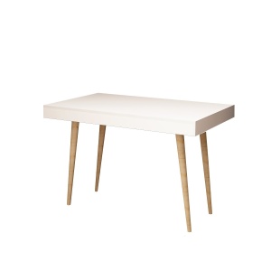 Birou Veronika Alb 100x74x60 cm - Img 3