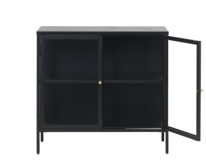 Bufet CARMEL, Negru, 40x85x90 cm - Img 3