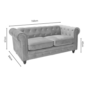 Canapea cu 2 locuri Incredible Pako World Bej 160x84x67 cm - Img 6