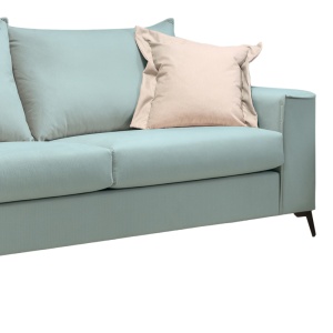 Canapea cu 3 locuri Verona 3 Pako World Verde deschis 225x93x100 cm - Img 3