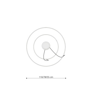 Candelabru LED Rio 55x78 Auriu 4000K 78x78x150 cm - Img 5