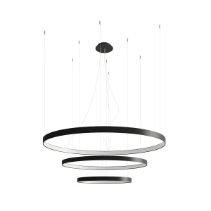 Candelabru LED Rio Negru 4000K 110x110x150 cm